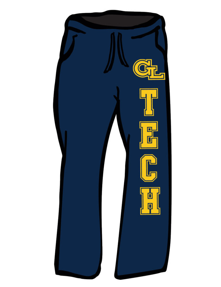 navy sweatpants